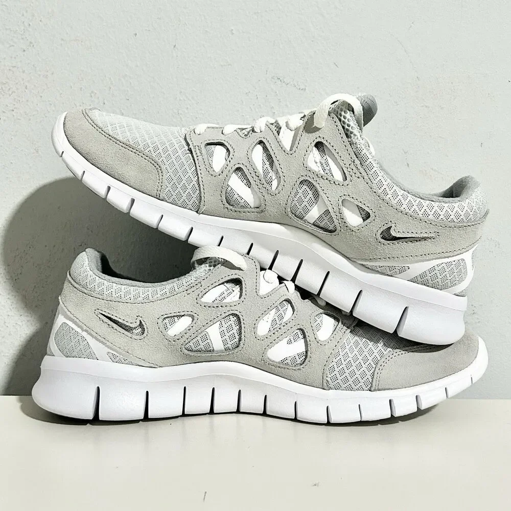 Nike Free Run 2 “Wolf Grey” Men’s Size 10.5 Lightweight Running Sneakers